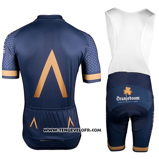 2018 Maillot Ciclismo Aqua Bleue Sport Manches Courtes et Cuissard